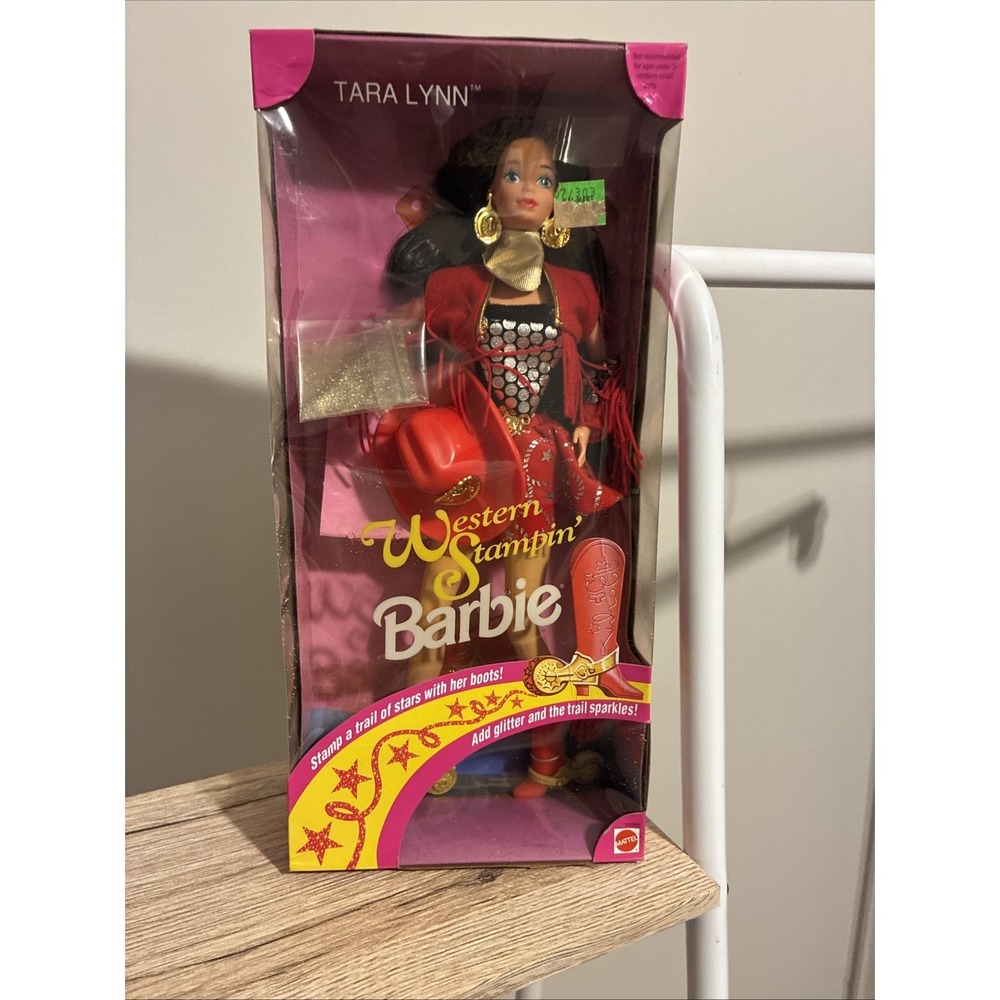 Mattel Barbie Western Stampin' Tara Lynn Cowgirl 1993 VTG 10295 NRFB